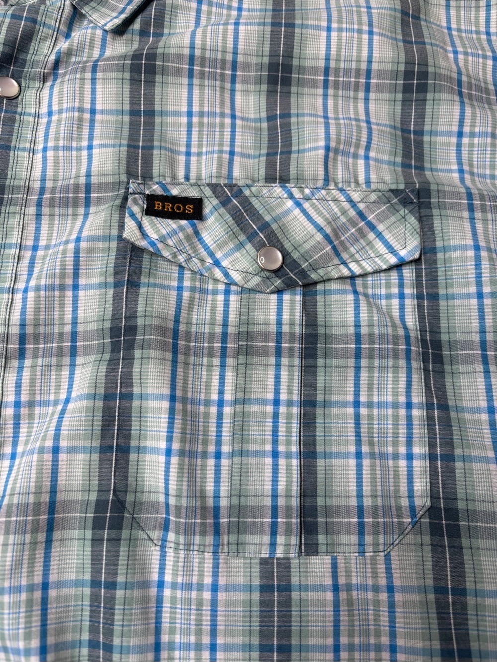 Men’s Howler Brothers H Bar B Tech L/S Button Down Pearl Snap Shirt Size XL - Picture 3 of 10